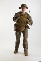  Casey Schneider Soldier Pose with Knife 